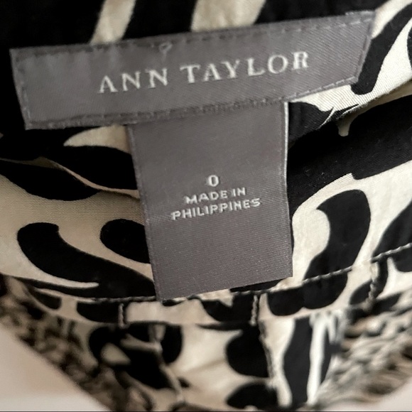 Ann Taylor A-Line cotton skirt - Picture 4 of 5